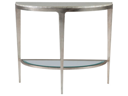 Signature Designs - Gravitas Console - Pearl Silver