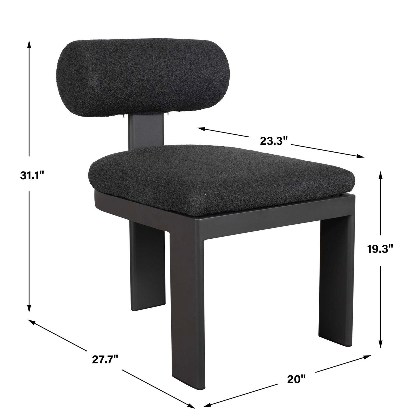 Bolster Back - Outdoor Dining Chair