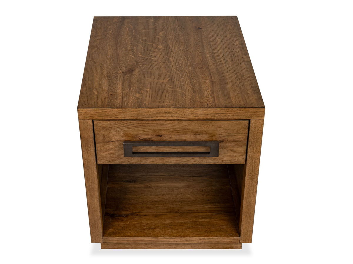 Marcel - Drawer End Table - Brown