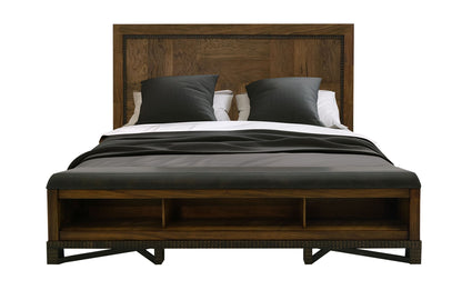 Walnut - King Headboard - Walnut Brown