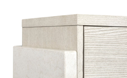 Lorelei - Double Drawer Dresser - Misty Cloud