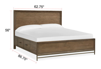 Lindon - Panel Storage Bedroom Set