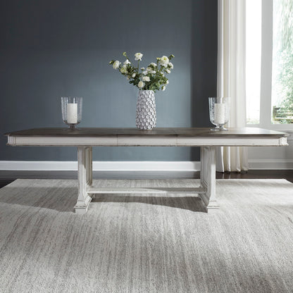 Abbey Park - Trestle Table Top - Antique White
