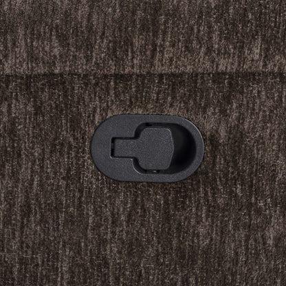 Bronco - Manual Left Arm Facing Recliner - Plush Umber
