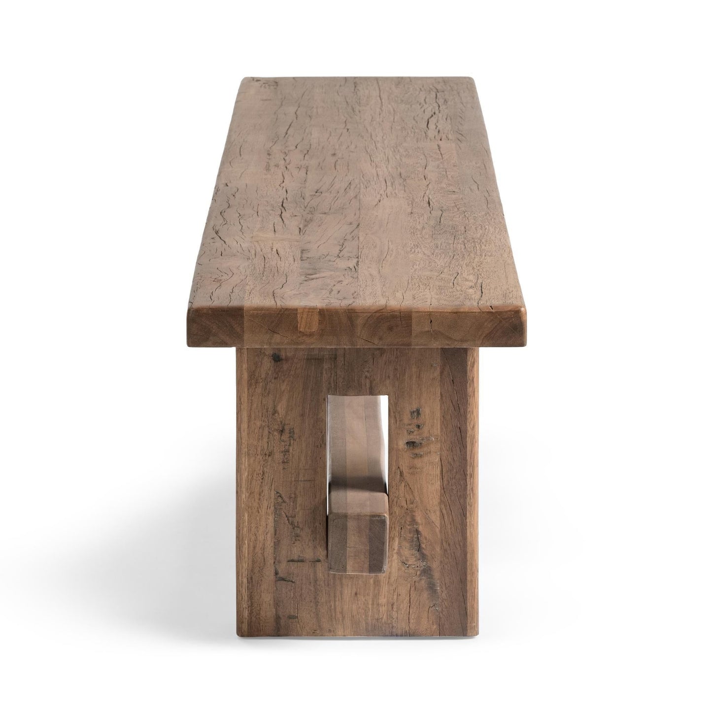 Mantova - 84" Bench - Reclaimed Barnwood