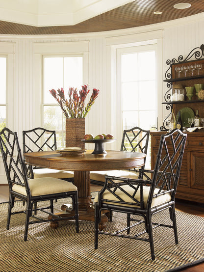 Island Estate - Cayman Kitchen Table - Dark Brown