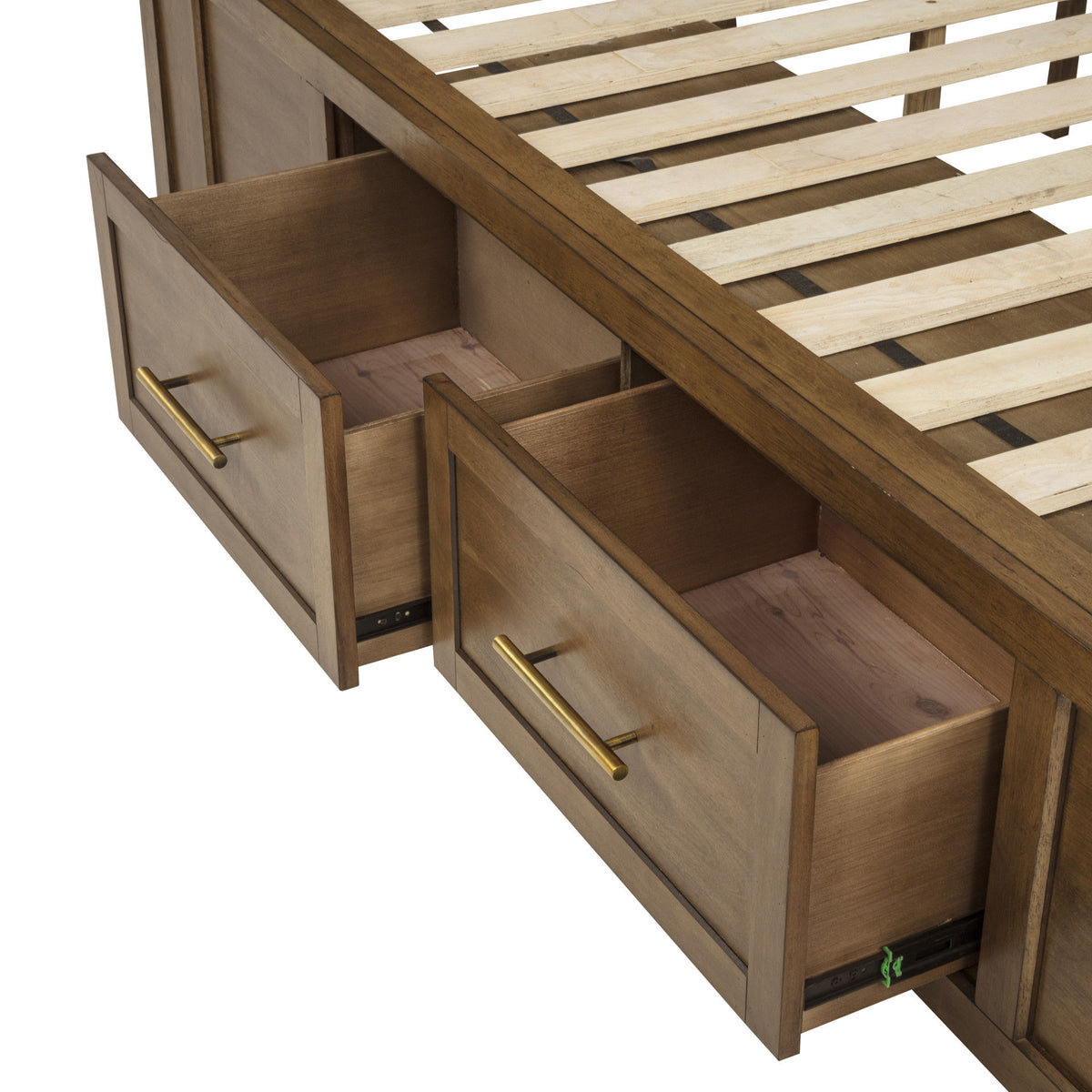 Devonshire - 5/0-6/6 Queen/King Storage SIde Rails - Cognac