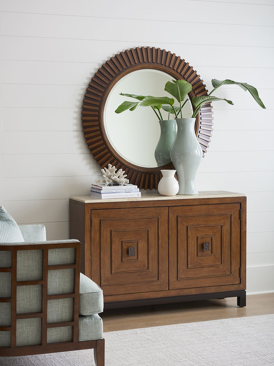 Ocean Club - Jakarta Chest With Stone Top - Dark Brown