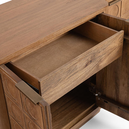 Cleveland - 4 Door Cabinet - Santy Taupe
