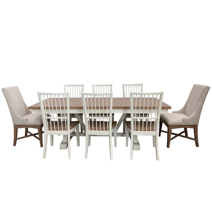 Americana Modern Dining - Host Dining Chair (Set of 2) - Cotton White