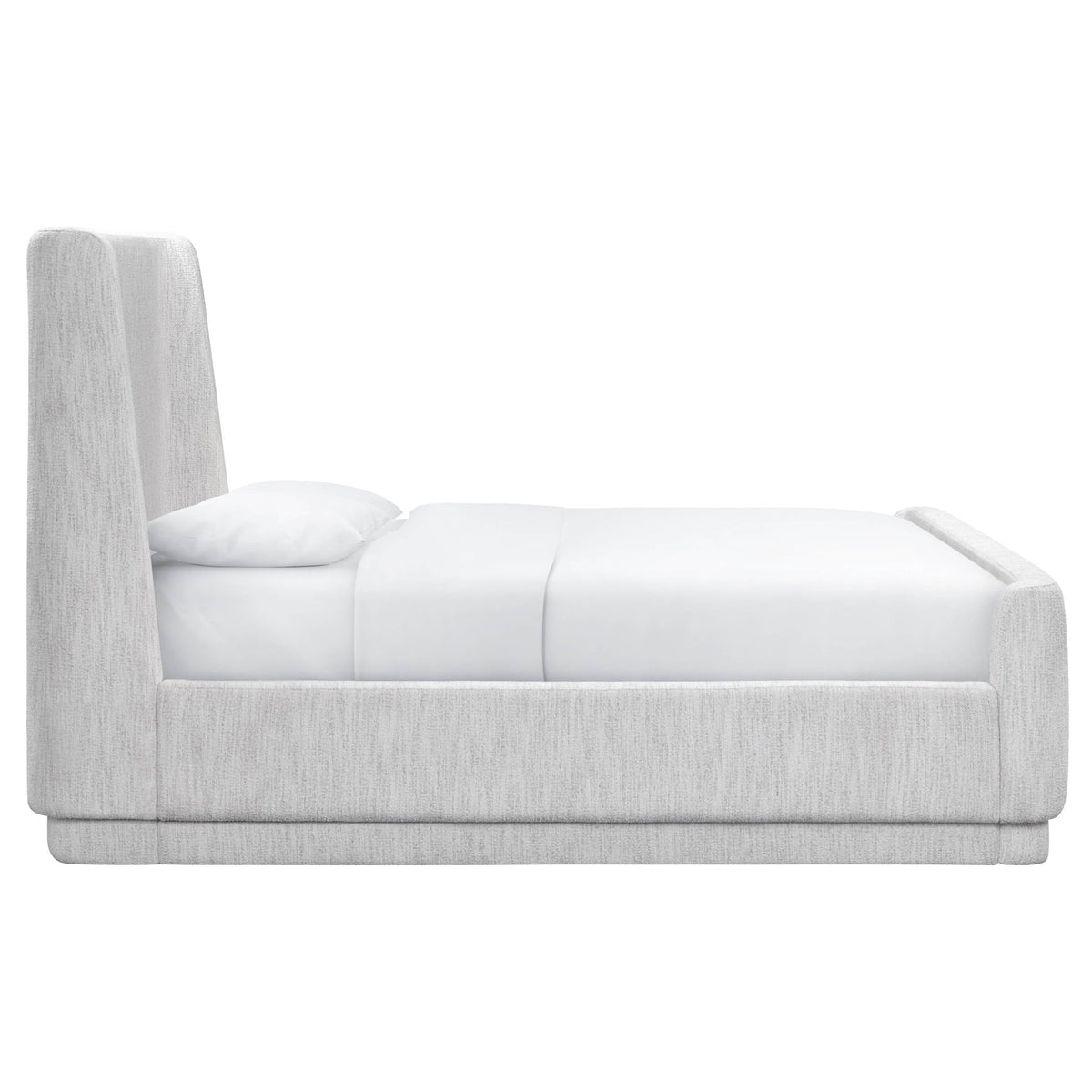 Breckenridge - Queen-King 5/0-6/6 Upholstered Rails - Grace Bone