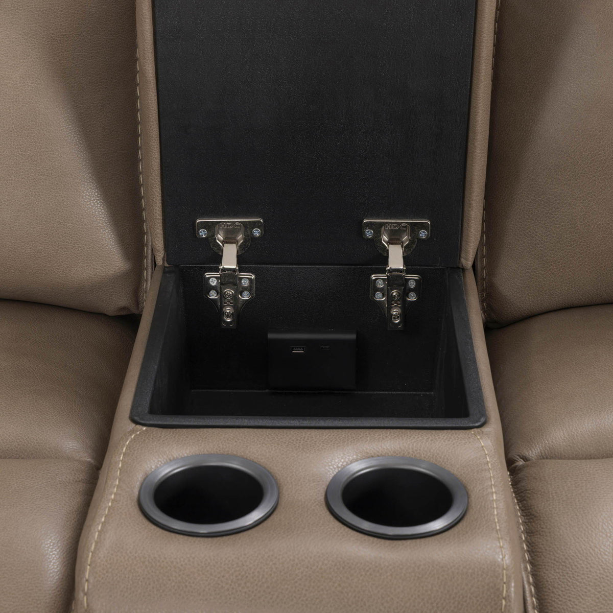 Gladiator - Entertainment Tilt Console - Genova Mocha