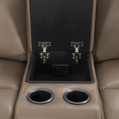 Gladiator - Entertainment Tilt Console - Genova Mocha