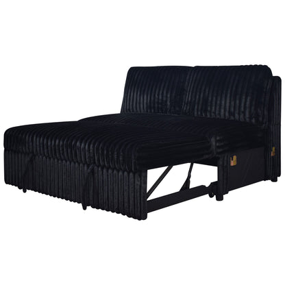 Bliss - Loveseat With Pull Out Bed - Midnight