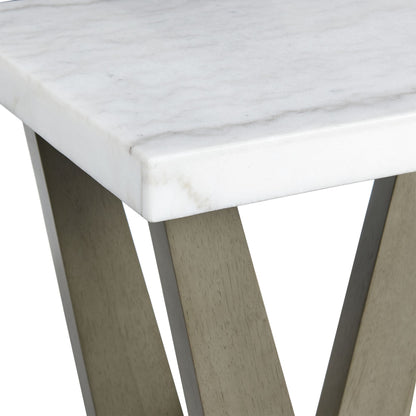 Greta - 2 Piece Occasional Table Set (Coffee Table And End Table) - Gray