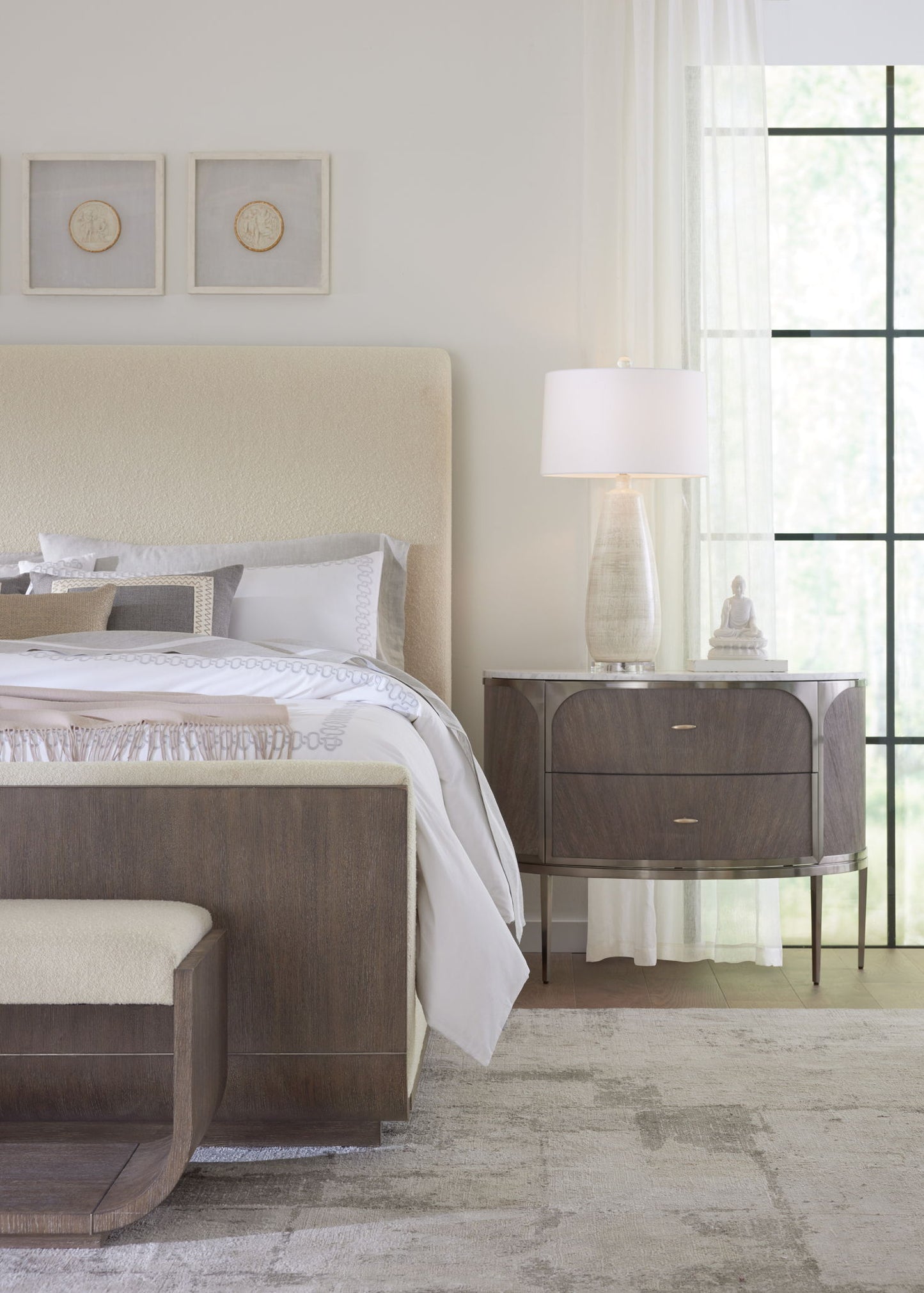 Modern Mood - Two Drawer Nightstand