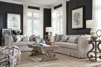 Tinley Park - Round Accent End Table - Dove Tail Gray