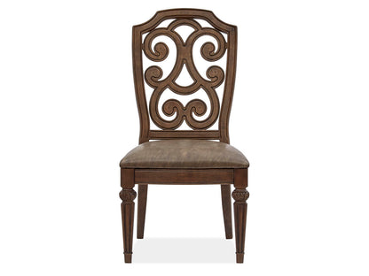 Durango - Wood Dining Side Chair With Upholstered Seat (Set of 2) - Willadeene Brown