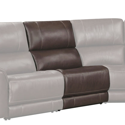 Easton - Armless Chair - Steamboat Brown