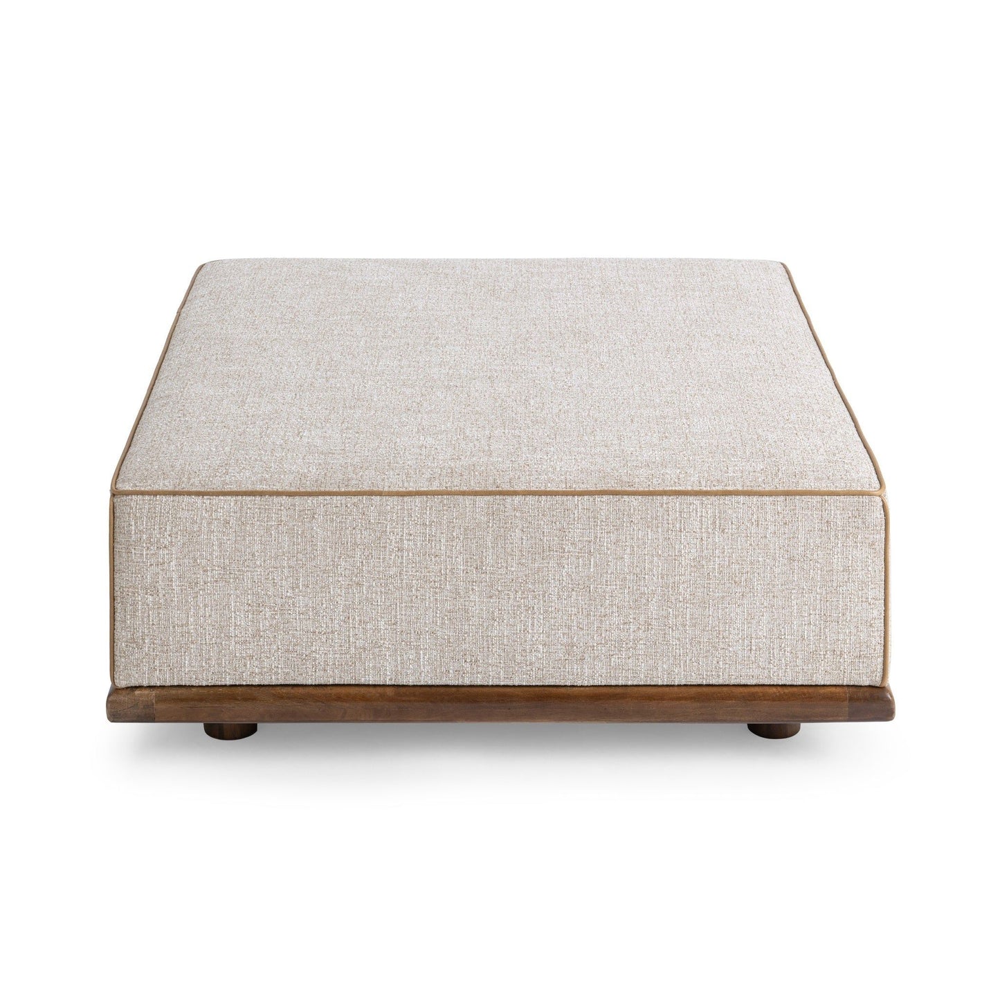 Ellerie - Square Ottoman - Latte