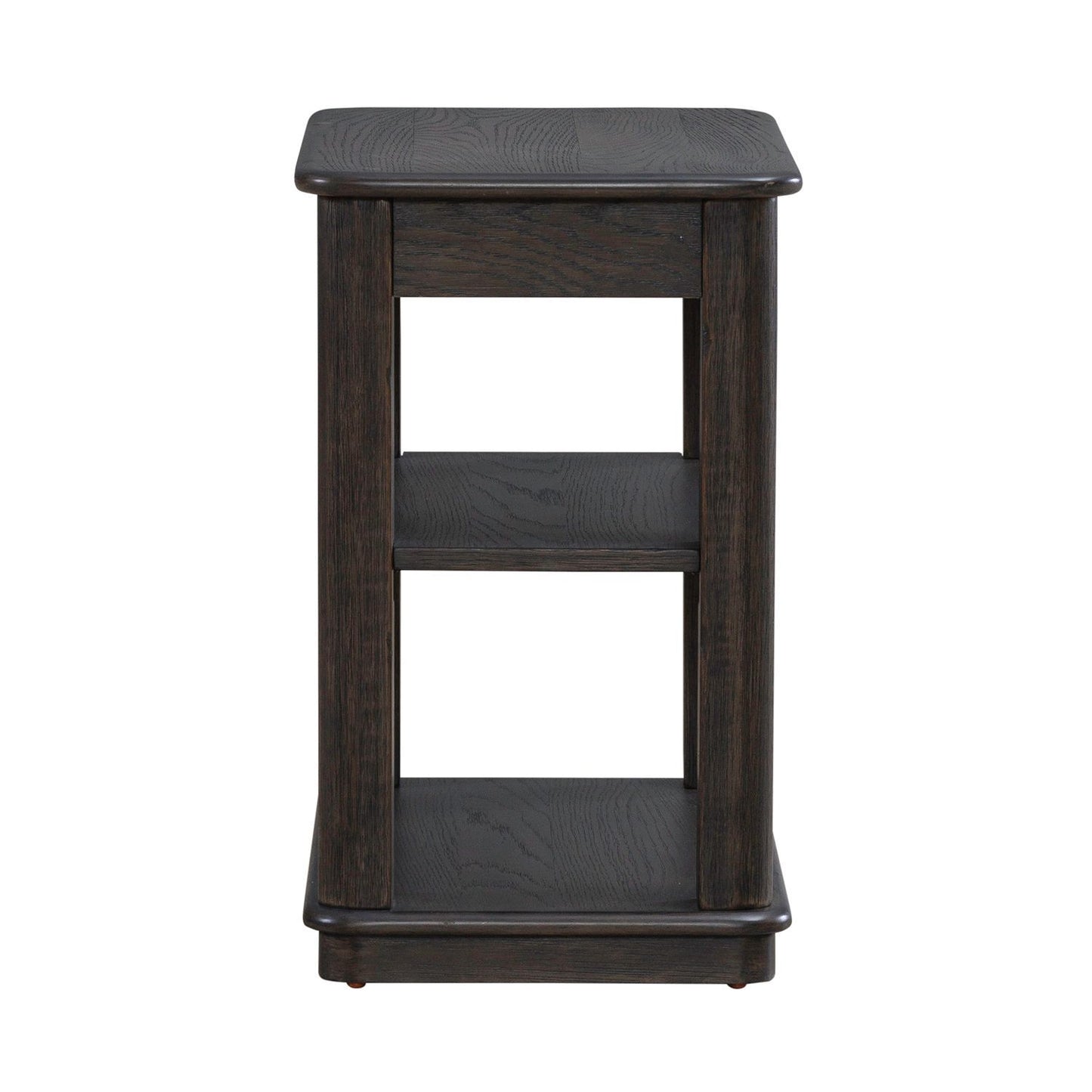 Wallace - Chair Side Table - Aged Oak