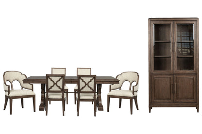 Jubilee - Extendable Trestle Dining Table Set