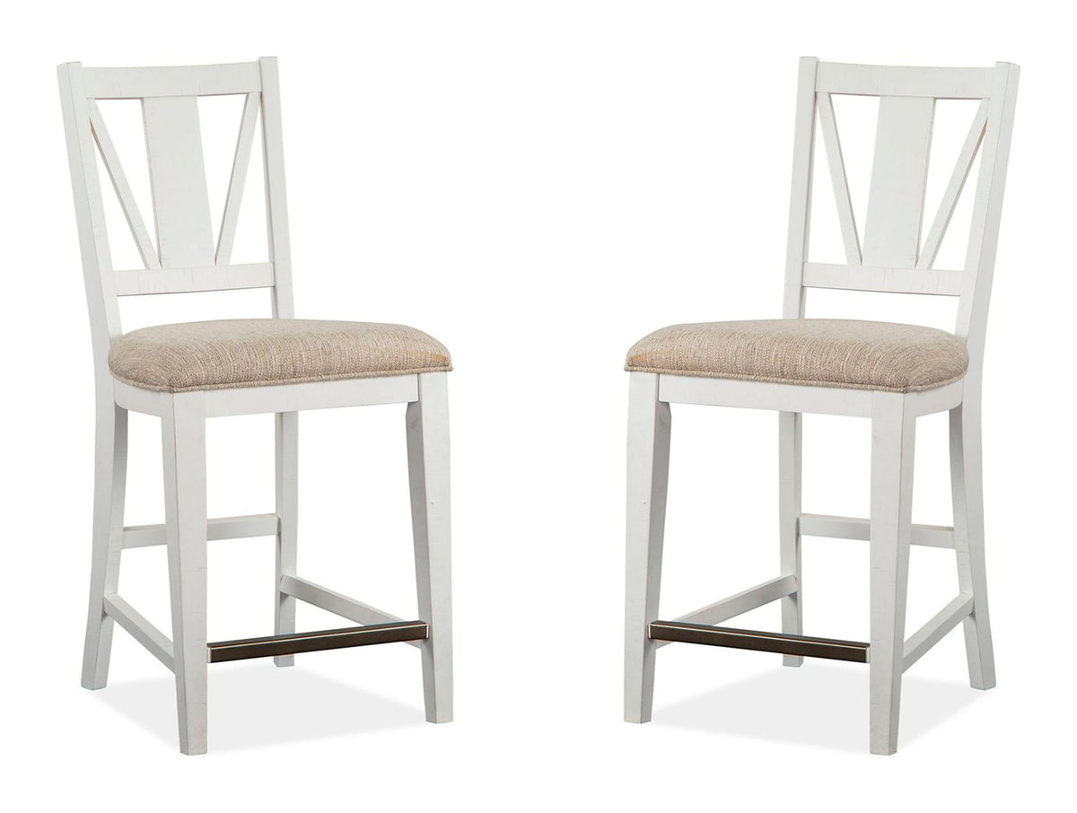 Heron Cove - Extendable Counter Height Dining Table Set