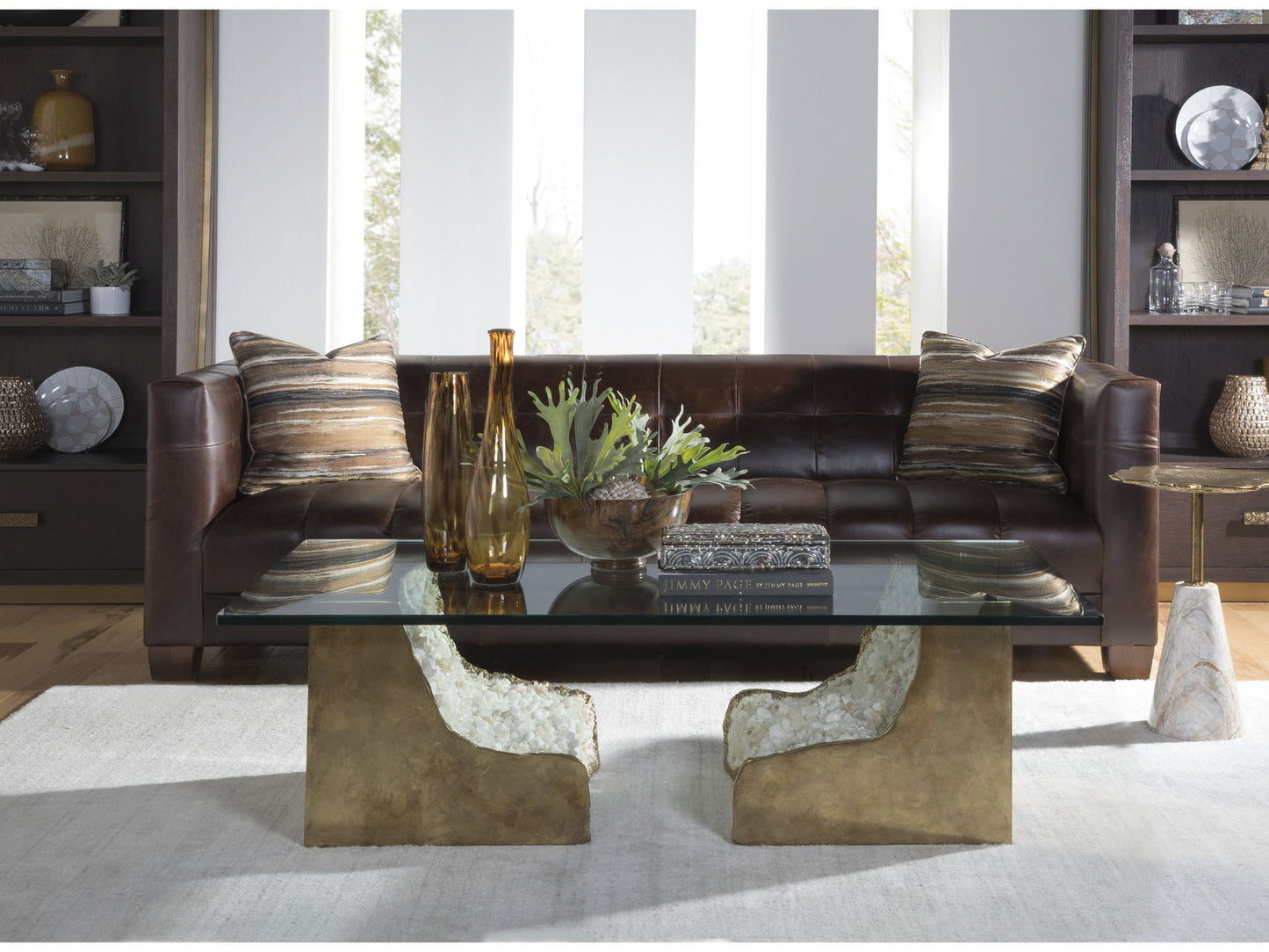 Signature Designs - Apricity Rectangular Cocktail Table - Light Brown