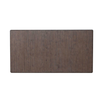 River Place - Trestle Table - Riverstone White & Tobacco
