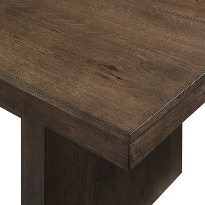 Kody - Rectangle Dining Table Base - Dark Walnut