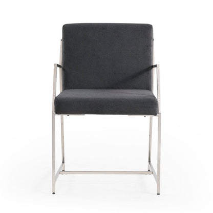 Polygon - Dining Chair (Set of 2) - Gray