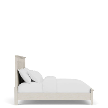 Carmella - King Panel Footboard - Pebble Oak