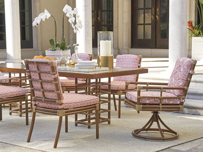 Sandpiper Bay - Side Dining Chair - Dark Brown / Red