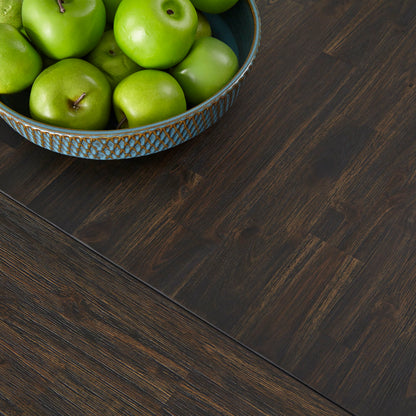 Double Bridge - Trestle Table Top - Dark Chestnut
