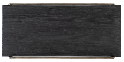 Chapman - Shou Sugi Ban Rectangle Cocktail Table - Black