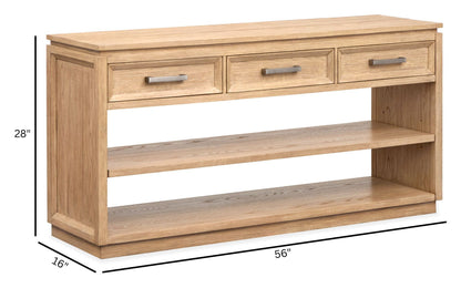 Burnham - Rectangular Sofa Table - Sable Dusk