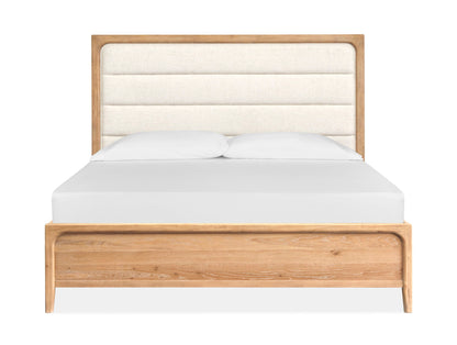 Somerset - California King Panel Bed Rails - Butternut and Omari Natural