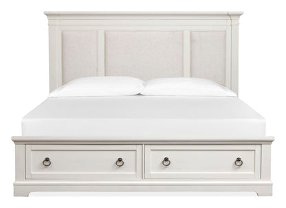Kingston - Upholstered Panel Storage Bed