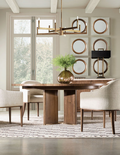 Eleana - Server - Medium Wood / Beige