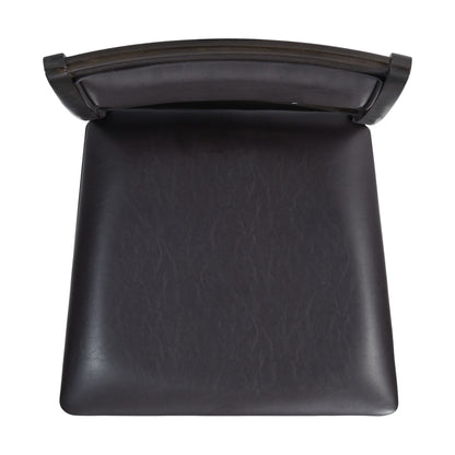 Amherst - Counter Side Chair With PU Cushion (Set of 2) - Gray Finish