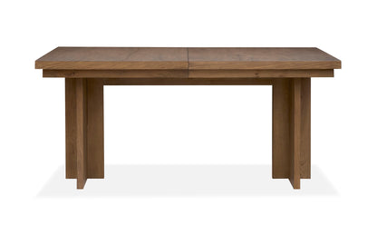 Marcel - Extendable Trestle Dining Table - Harvest Brown