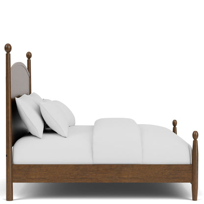 Calhoun - King Panel Headboard - Whiskey Oak