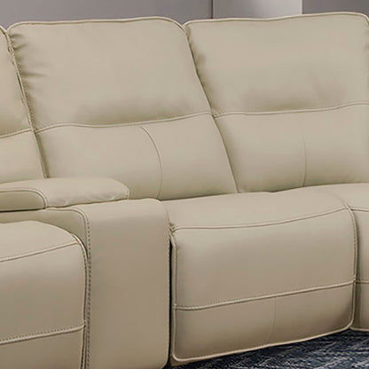 Spartacus - Manual Armless Recliner - Oyster