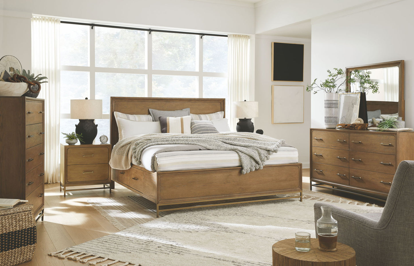 Lindon - Double Drawer Dresser