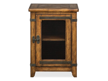 Chesterfield - Chairside End Table - Farmhouse Timber