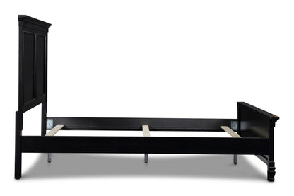 Tamarack - 3/3-4/6 Twin/Full Side Rails - Black