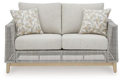 Seton Creek - 4 Pc. - Lounge Set - Gray