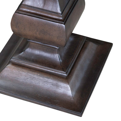 Providence Park - Round End Table - Chateau Brown