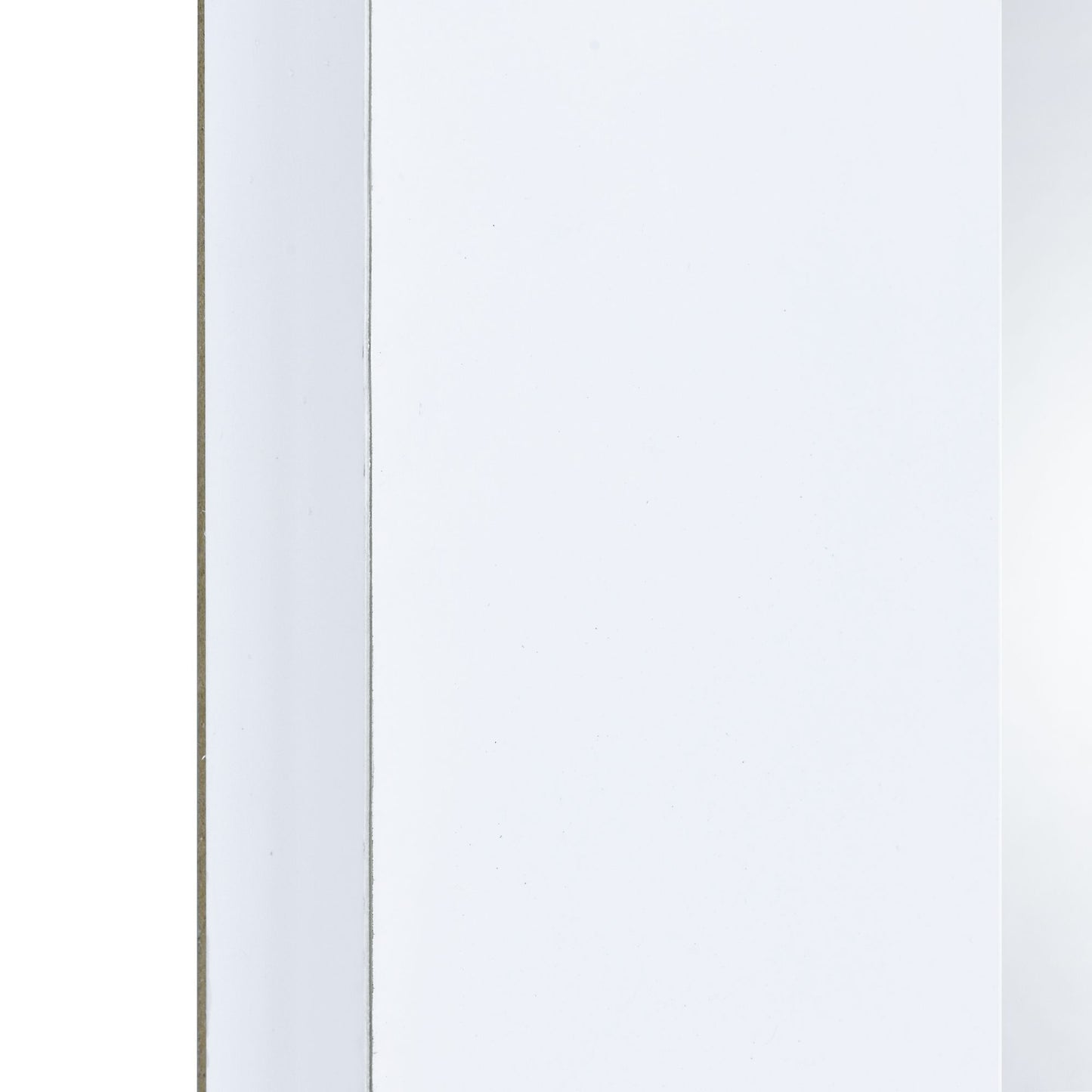 Lindy - Floor Mirror - Glossy White