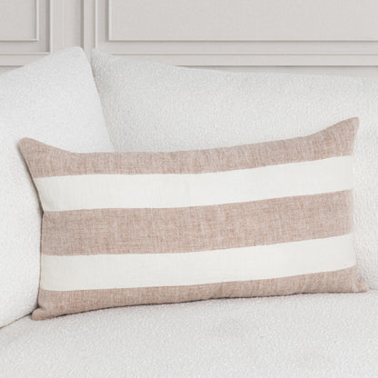 Eleanor - 14" x 26"Pillow - Natural / Ivory
